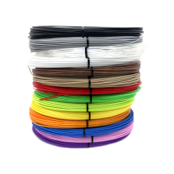 Komplet 14-barvne palete PLA filamentov, 50g vsak, 1,75mm za 3D pisala – skupno 700g