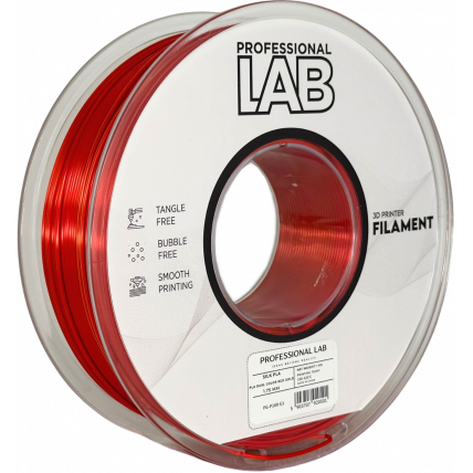 Silk PLA Dvojna Barva rdeča zlata filament 1.75mm – Professional Lab Sijajni Filament za 3D Tisk (1kg Kolut)