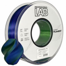 Silk PLA Trojna Barva modra zelena vijolična filament 1.75mm – Professional Lab Sijajni Filament za 3D Tisk (1kg Kolut)