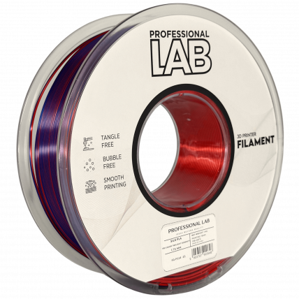 Silk PLA Trojna Barva Večerni Mir filament 1.75mm – Professional Lab Sijajni Filament za 3D Tisk (1kg Kolut)