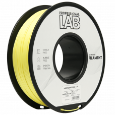 PLA pastelno rumena filament 1.75 mm – Prof. Lab Biološko razgradljiv PLA (1kg kolut)