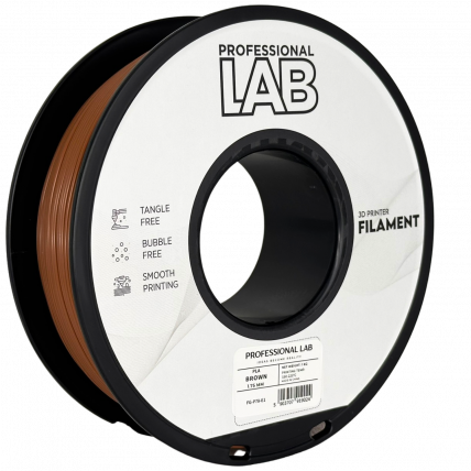 PLA Rjava Filament 1.75 mm – Professional Lab Biološko Razgradljiv PLA (1kg Kolut)