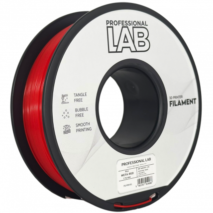 PLA Meta Rdeča Filament 1.75 mm – Professional Lab Biološko Razgradljiv PLA (1kg Kolut)