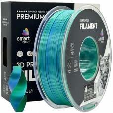 Silk PLA Trojna Barva Objema Oceanov filament 1.75mm – Smart Print Sijajni Filament za 3D Tisk (1kg Kolut)