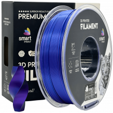 Silk PLA Trojna Barva modra vijolična črna filament 1.75mm – Smart Print Sijajni Filament za 3D Tisk (1kg Kolut)