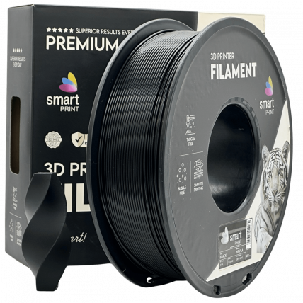 HS‑PLA Črna Filament 1.75 mm – Smart Print Visoko Hitrostni Filament za 3D Tisk (1kg Kolut)