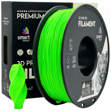 TPU Zelena Filament 1.75 mm – Smart Print Fleksibilni Filament za 3D Tisk (1 kg Kolut)