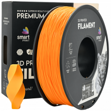 TPU Oranžna Filament 1.75 mm – Smart Print Fleksibilni Filament za 3D Tisk (1 kg Kolut)
