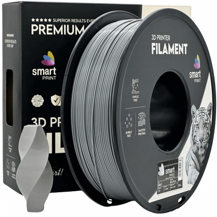 HS‑PLA Siva Filament 1.75 mm – Smart Print Visoko Hitrostni Filament za 3D Tisk (1kg Kolut)