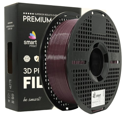PLA slivovo vijolična filament 1.75 mm – Smart Print Biološko razgradljiv PLA (1kg kolut)
