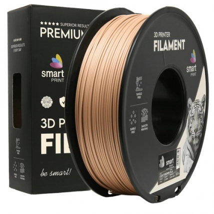 PLA svetlo rjava filament 1.75 mm – Smart Print Biološko razgradljiv PLA (1kg kolut)