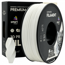 ABS Bela Filament 1.75mm – Smart Print ABS+ za 3D Tisk (1kg Kolut)