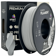 PLA Mat Siva Filament 1.75 mm – Smart Print Biološko Razgradljiv PLA (1kg Kolut)