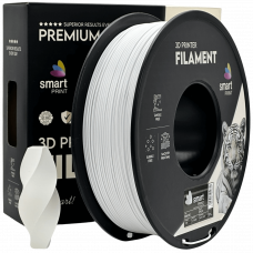 HS‑PLA Bela Filament 1.75 mm – Smart Print Visoko Hitrostni Filament za 3D Tisk (1kg Kolut)