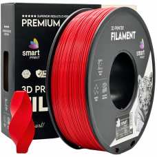 ABS Rdeča Filament 1.75mm – Smart Print ABS+ za 3D Tisk (1kg Kolut)