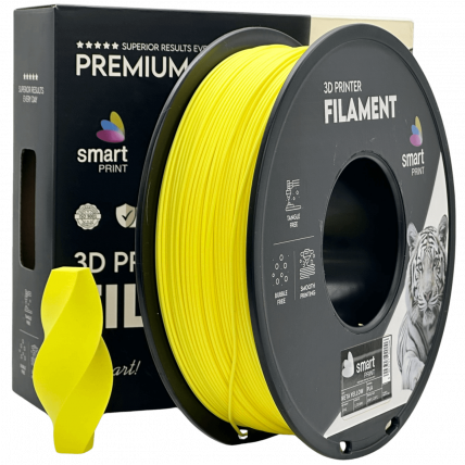 PLA Meta Rumena Filament 1.75 mm – Smart Print Biološko Razgradljiv PLA (1kg Kolut)