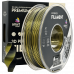 Silk PLA Dvojna Barva črna zlata Filament 1.75mm – Smart Print Sijajni Filament za 3D Tisk (1kg Kolut)