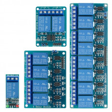 1 2 4 8-kanalni relejni modul 5V z optičnim sklopnikom