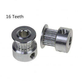 16-zobna aluminijasta jermenica za GT2 zobati jermen, 5 mm izvrtina