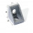 Aluminijasti kotnik 20x20x17mm za 20mm profil LKC – T-utor 5mm/6mm