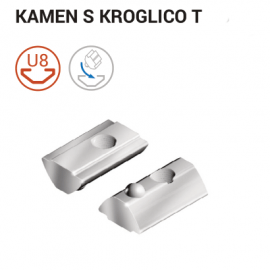 Matica z vzmetno kroglico T za utor 8 – M4/M5/M6/M8, pocinkano jeklo