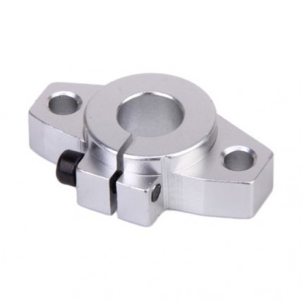 Nosilec linearne osi SHF10 – aluminij – za 10 mm osi