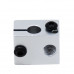 Aluminijasti grelni blok za HotEnd – Združljiv z M6 šobami, 20x16x12 mm