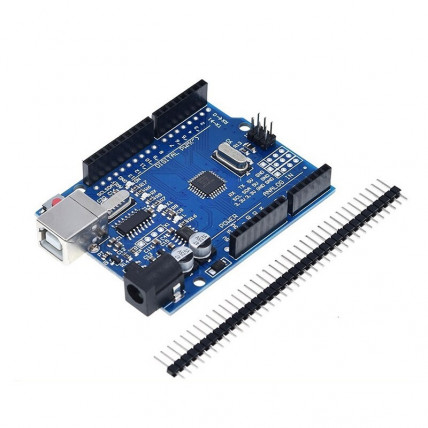 iUNO R3 razvojna plošča – ATmega328P & CH340 USB vmesnik, vklj. USB kabel