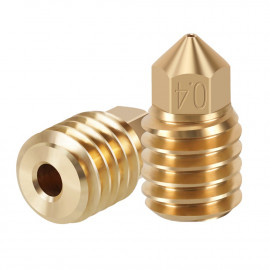Medeninaste šobe za 3D tiskalnike Bambu Lab X1 Carbon & P1P, 0,2 mm–1,2 mm, M6, filament 1,75 mm