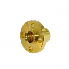 Medeninasta trapezna matica T8, 2 mm vodilo, 2 mm korak