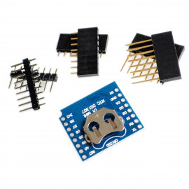 D1 RTC DS1307 Shield za ESP D1 Mini – Modul z realno-časovno uro in podatkovnim zapisovalnikom