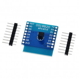 D1 DS18B20 Shield za ESP D1 Mini – Visoko natančen digitalni temperaturni senzor za IoT in avtomatizacijo