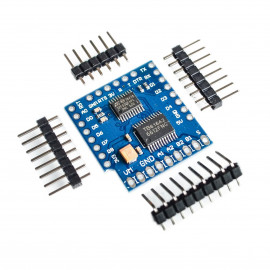D1 MINI MOTOR Shield za ESP D1 Mini – Razširitvena plošča za dva motorja s TB6612FNG, I2C, kompaktna zasnova