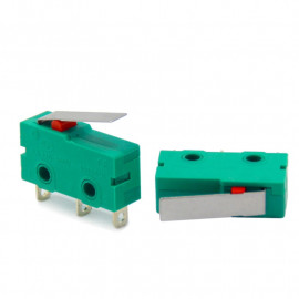 5x mikro končno stikalo KW4-3Z-3 5A SPDT z vzvodom, 125–250V AC