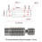 Navojno grlo iz titanove zlitine za V6 Hotend – filament 1,75 mm, dolžina 22 mm, M7/M6 navoji