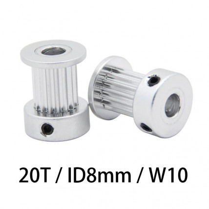 20T GT2 jermenica – 8 mm izvrtina, 10 mm širina jermena