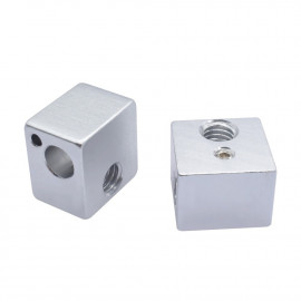 V5 aluminijast grelni blok za HotEnd 3D tiskalnika, M6, 16x16x12mm