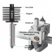 Zamenljiv šobni HotEnd za Bambu Lab A1 / A1 Mini, 0,2 / 0,4 / 0,6 / 0,8 mm