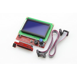 Polno grafični LCD zaslon 12864 za RAMPS 1.4 s podporo za SD kartico in adapterjem