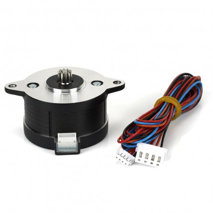 Nema14 36mm okrogli koračni motor 36BYG1204-A-6QHT, 0,5A, 2,4V, 1m kabel, za visoke temperature – idealen za 3D tiskalnike