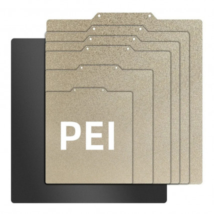PEI dvostranska prožna magnetna podlaga za tiskalno mizo iz vzmetnega jekla