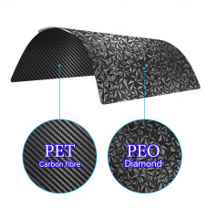 Dvostranska PET+PEO podlaga za mizo Bambu Lab H2D 355 x 346 mm