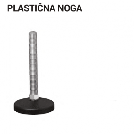 Plastične nastavljive noge za aluminijaste profile T-slot in V-slot