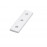 Aluminijasta povezovalna plošča I, 3 luknje, za profile 20x20 mm s T-utorom
