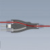 PTFE 4-v-1-izhodni adapter za filament za Bambu Lab