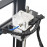 Titan ekstruder za 3D tiskalnik Direct/Bowden prozoren ohišje – 1,75 mm filament (vključen nosilec)