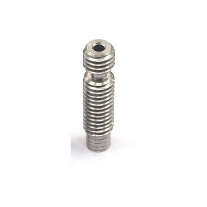 Navojna cev za V5 Hotend – v celoti jeklena, filament 3,00 mm, 26 mm, M6 navoj