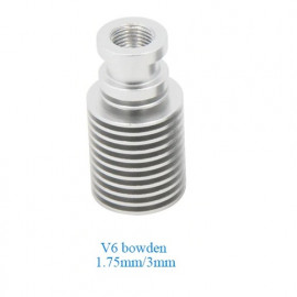 V6 HotEnd Bowden 1,75 mm aluminijasto hladilno rebro za 3D tiskalnike