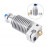 V6 HotEnd Kratki Bowden komplet iz aluminija 1,75 mm z M7 grlom in 0,4 mm šobo