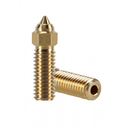 Medeninaste šobe za tiskalnike Creality K1, Volcano, Sidewinder X1/X2, Genius Pro, K1 Max, Vyper – 0,2 mm do 1,2 mm, M6 navoj, 1,75 mm filament